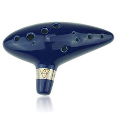 12 Hole Ocarina From Legend of Zelda Alto C Dark Blue