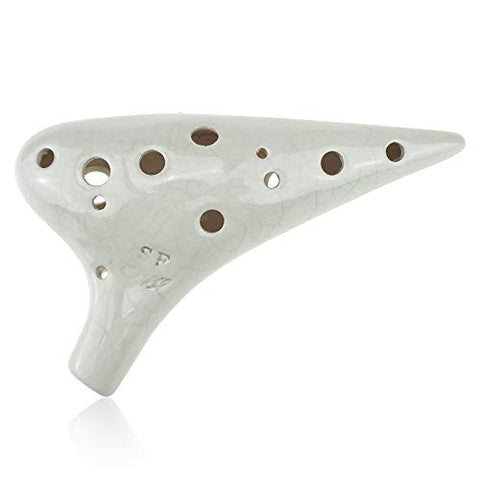 12 Hole Ceramic Ocarina"Pure" Soprano F