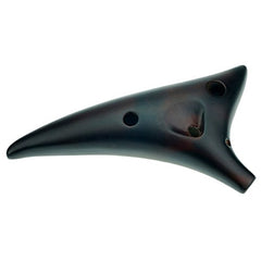 "Dragon Tooth" 12 Hole Alto C Stawfire Ceramic Ocarina, Collectible, Gift Ideas,Unique Design by OcarinaWind