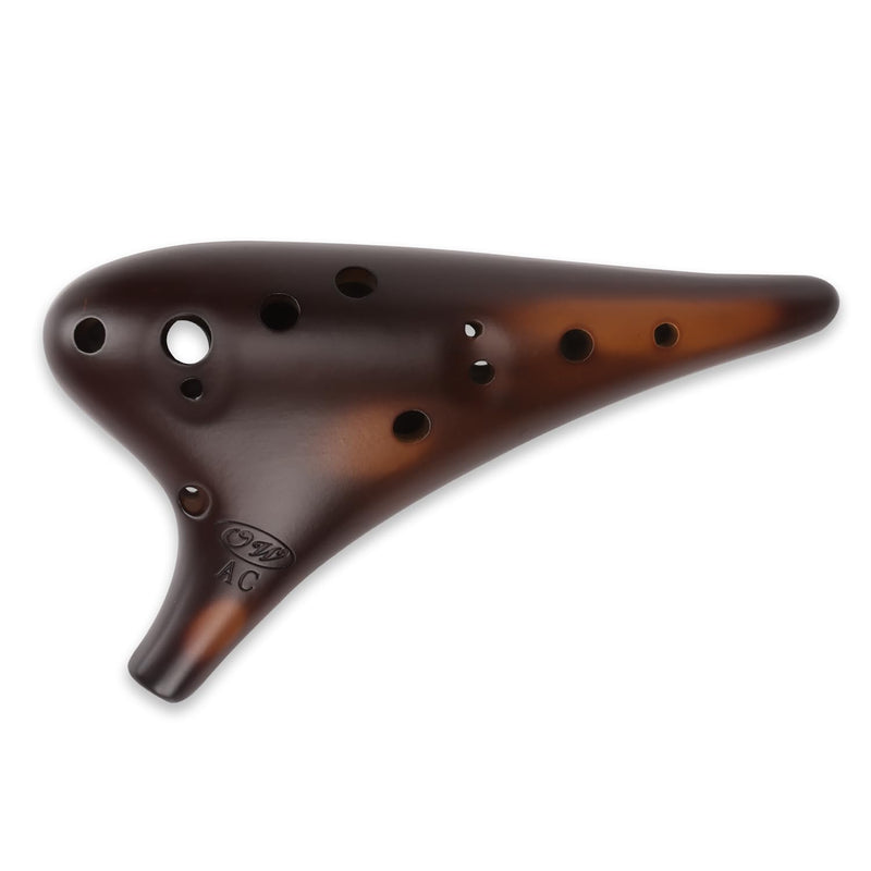 Ashata Ocarina de paille fumé Instruments Ocarina, 12 Trous Alto C Ashata Ocarina de paille fumé Instruments Ocarina, 12 Trous Alto C