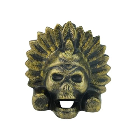 “OW” Aztec Death Whistle - Produces Loud Human-like Screams at high Decibels, 126+ Decibels Loud,Self Defense Whistle, Great Gift Idea