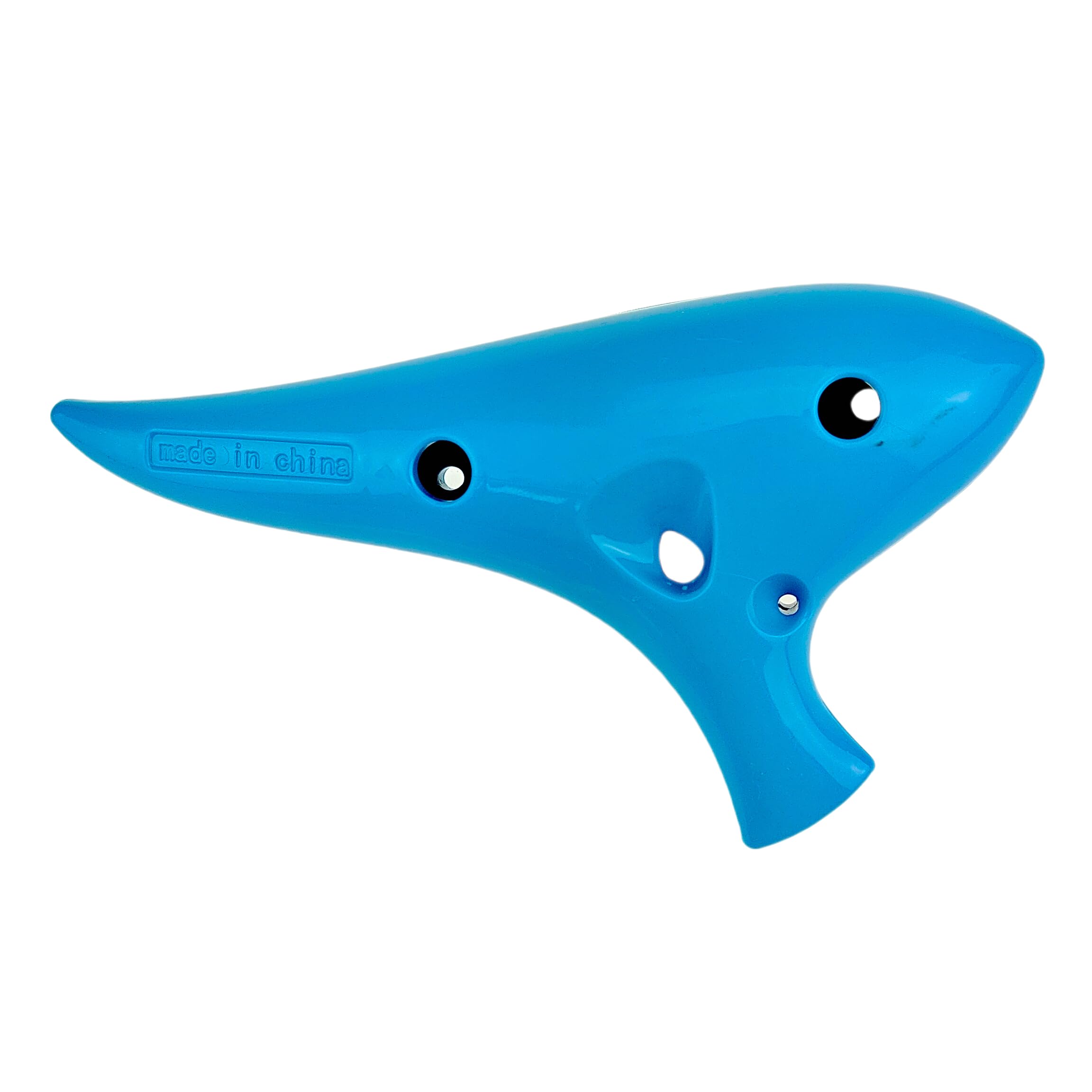 12-Hole Plastic Ocarina, Alto C, A4-F6 Range (Zelda Blue