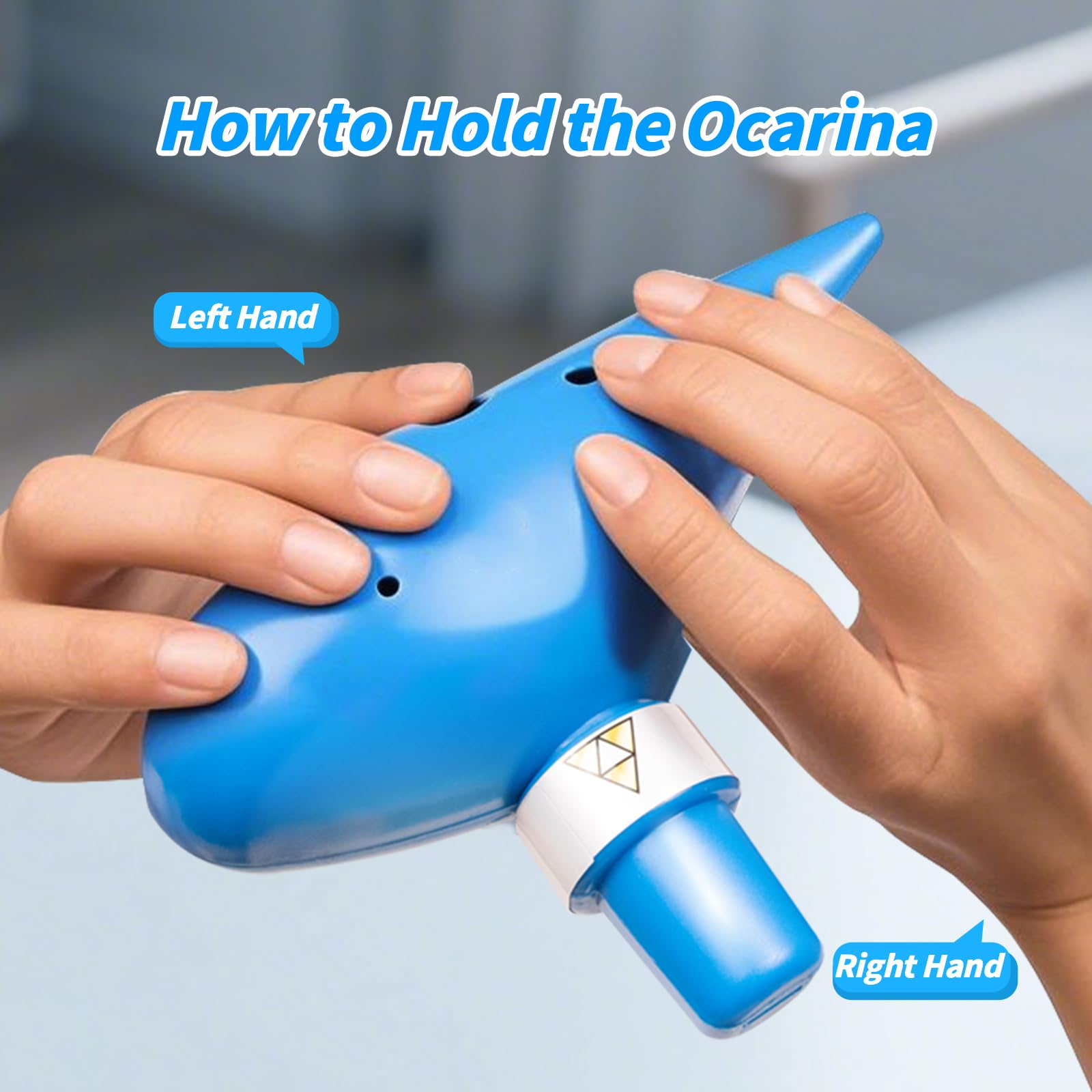 "Ocarina of Time" 12 Hole Plastic,12 Hole Alto C Ocarina,Unbreakable Plastic by OcarinaWind,Christmas Gift Idea