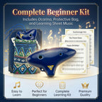 OcarinaWind® 6 Hole Zelda Ocarina From Zelda Ocarina of Time, Gift Idea