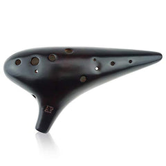 "The Voice of the Earth" 12 Hole Alto F Ocarina,Stawfired Burning Technology, Unique Design and Well Tuned,High Cost Performance,OcarinaWind