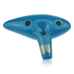 Ocarinawind 12 Hole Zelda Ocarina From Legend of Zelda Alto C Sky Blue Version Special Design Exclusive for Zelda Fans