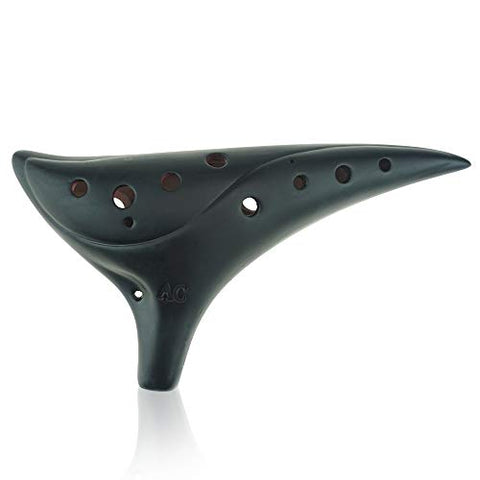 12 Hole Ocarina Alto C Classic Dragon Tooth Style Ocarina Music Instrument Gift Idea
