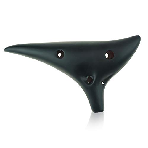 12 Hole Ocarina Alto C Classic Dragon Tooth Style Ocarina Music Instrument Gift Idea