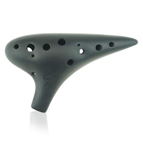 OcarinaWind 12 Hole Sweet Potato Ocarina Pottery Ocarina in Alto C