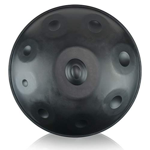 MKYOKO Steel Handpan Drum Instrument in D Minor 22 Inches D3 A Bb C D E F G  A Steel Hand