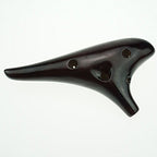 "Mountain Echo" 12 Hole Alto C Ocarina,Stawfired Burning, Unique Design and Well Tuned, Comfortable to Hold and Play (Stawfired)