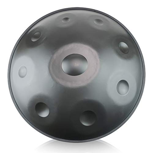Handpan 9 notes black for sale - Instrument in D minor