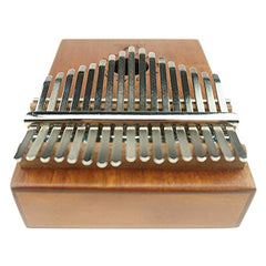 Lark Music 17 Key Mahogany Kalimba African Thumb Piano Finger Percussion Keyboard Portable Music Instrument Key C